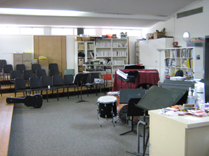 A music classroom