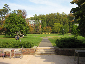 Scenic view of campus