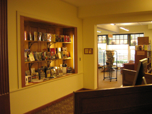 A look inside the library