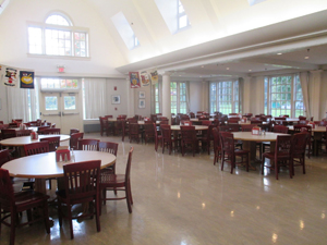 The school dining hall