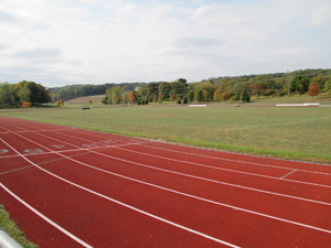 Track and sports field