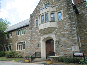 Admissions building