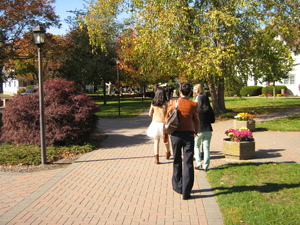Autumn colors on campus