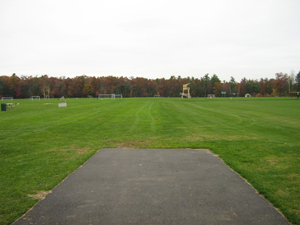 The school sports field