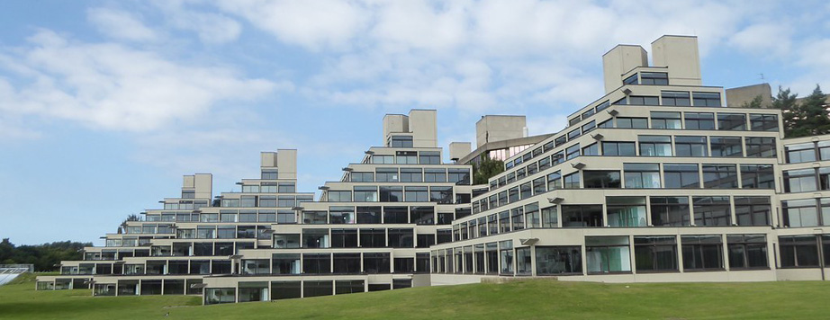 University of East Anglia's pyramid-shaped buildings
