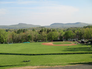 The college baseball field