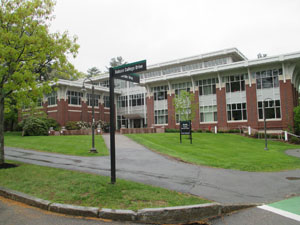 Walkway at Babson College Drive
