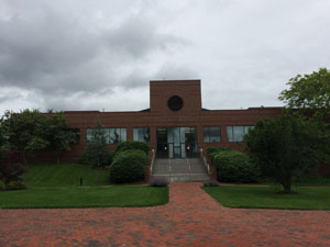 Frontal view of Fisher Student Center