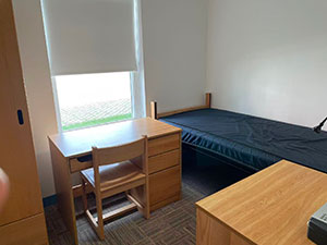 Layout of single room