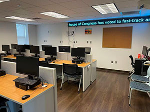 Inside the trading room