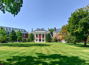 Harvard's vast campus green