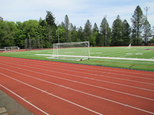 The college's track and field