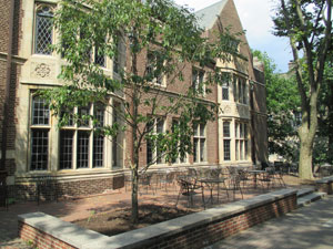 A campus dining hall