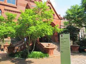 Fisher Fine Arts Library and Ross Gallery