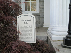 The history of Parish Hall