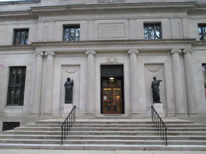 Entrance to the Wellesley College Library